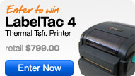 Enter to win a LabelTac 4 Industrial Label Printer