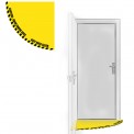 Door Swing Area: Half-Swing