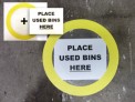 Ind'l Clr Floor Frame - Round