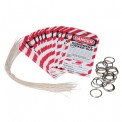 Lockout Tag w/ Detachable Key Stub