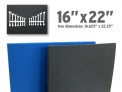 Custom Foam Drawer Liner (16.625"x22.25")