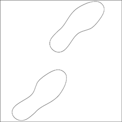 Footprint Stencil
