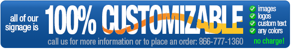 Custom Signs Custom Signs