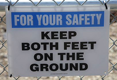 Health Safety Sticker Signs Warning Caution On Site Industrial Protection Slogan 