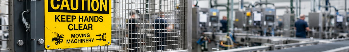 Guide to Equipment Safety Signs: Machinery & Industrial Tools