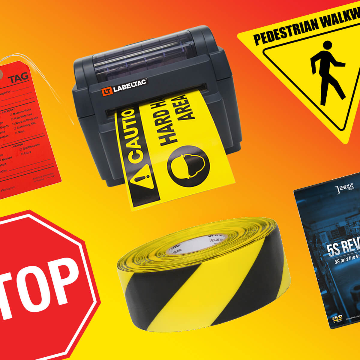 Creative Safety Supply - Industrial Label Printers, Floor Marking Tape,  Safety Signs & Supplies