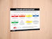 Posted OSHA Color Chart on Wall