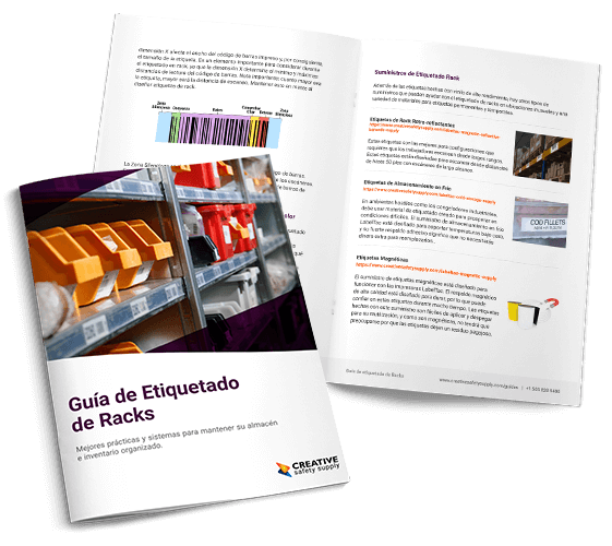 GRATIS Guía de Etiquetado de Racks de Creative Safety Supply