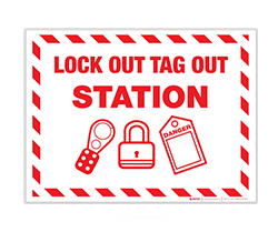 Lockout Tagout Signs