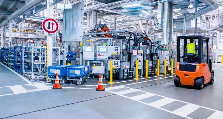 With traffic control