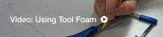 how to use tool foam video Video: Using Tool Foam